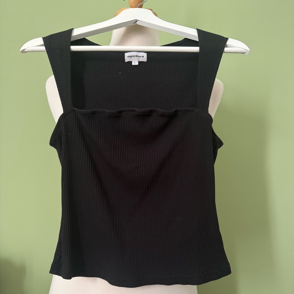 Revolve Women's Black Tank Top